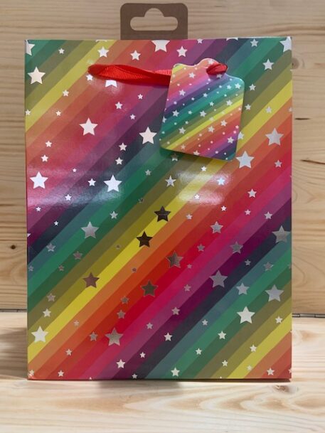 Shopper carta linea Arcobaleno