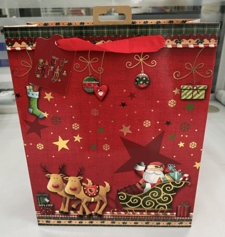 Shopper carta linea Santa - immagine 3